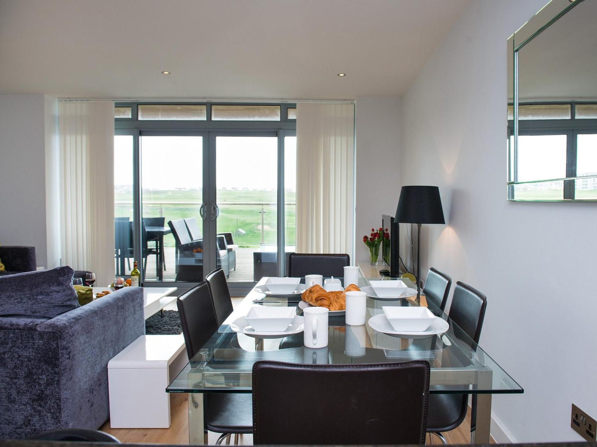 Fistral View - 3 Cribbar Apartment Newquay  Luaran gambar